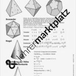 Geometrische Körper Basteln Vorlagen Inspiration Wir Basteln Geometrische Körper – Mathematik