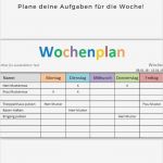 Geschäftsbericht Erstellen Vorlage Inspiration Mit Der Kostenlosen Vorlage „wochenplan“ Kannst Du Deine