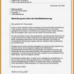 Geschäftsbrief Vorlage Pdf Erstaunlich 7 Muster Interne Bewerbung