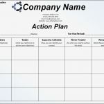 Geschäftsplan Vorlage Erstaunlich Business Action Plan Template