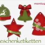 Geschenkanhänger Vorlage Erstaunlich Geschenkanhänger Mamiweb