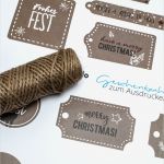 Geschenkanhänger Weihnachten Vorlage Schön Geschenkanhänger Basteln Für Weihnachten Miomodo Diy Blog