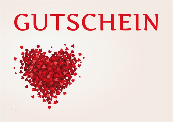 Romantische Gutscheine zum Hochzeitstag • Jetzt kostenlos