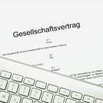 Gesellschaftsvertrag Gmbh Vorlage Fabelhaft Der Gmbh Gesellschaftsvertrag Muster