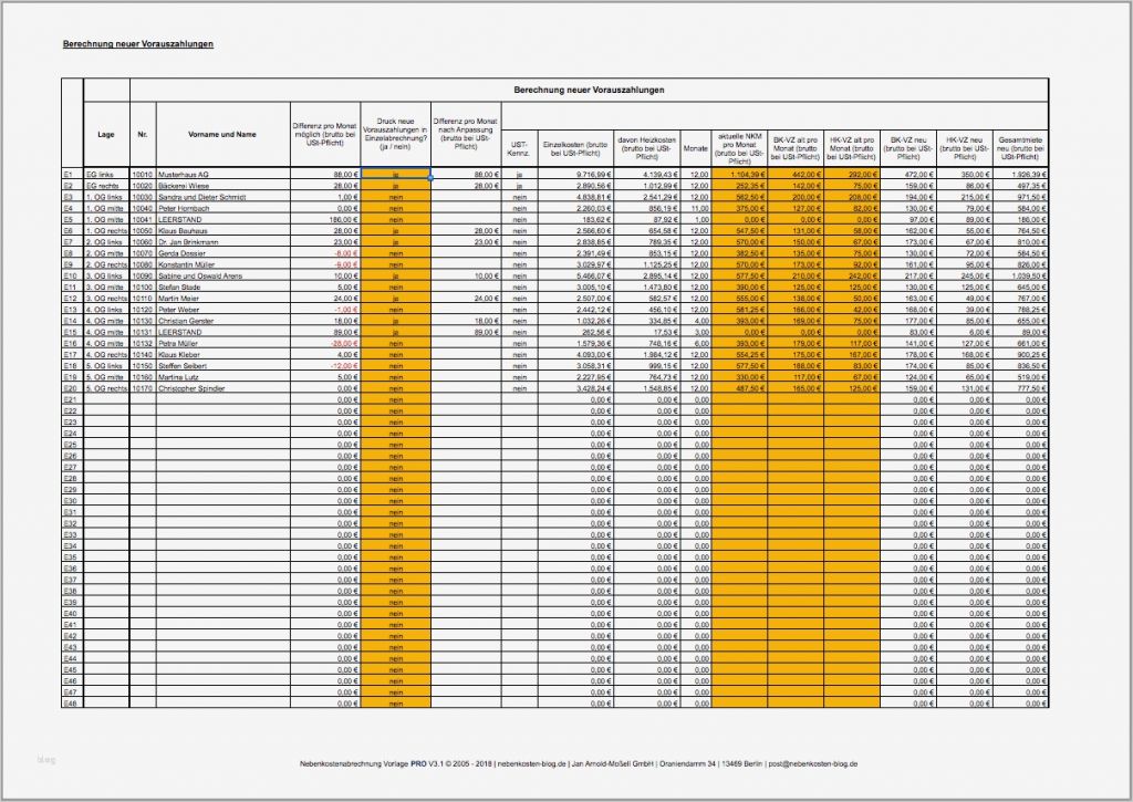 Gewinnermittlung Nach 4 Abs 3 Estg Excel Vorlage Genial Vorlage Für ...