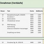 Gewinnermittlung Nach 4 Abs 3 Estg Excel Vorlage Hübsch Buchhaltung Mit Excel