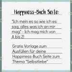 Glückstagebuch Vorlage Fabelhaft Happiness Buch Ich Mag Mich Von A Bis Z [gratis Vorlage