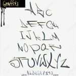 Graffiti Schrift Vorlagen Erstaunlich Graffiti Script Font Graffiti Font Alphabet Cursive Tattoo