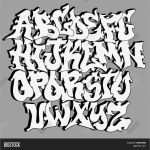 Graffiti Schrift Vorlagen Schön Graffiti Buchstaben A Z Graffiti Font Alphabet Letters