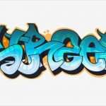 Graffiti Vorlage Süß Graffiti Urban Art Stock Vector