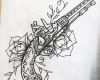 Gravur Motive Vorlagen Inspiration Guns and Roses Shaded by Onfire4himviantart On