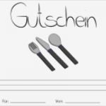 Gutschein Essen Gehen Vorlage Hübsch Gutschein Für Essen Gehen Zum Ausdrucken Zarlando Gutschein