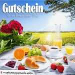 Gutschein Frühstück Vorlage Kostenlos Inspiration Brunchgutschein