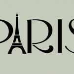 Gutschein Paris Reise Vorlage Gut Paris Stencil French Eiffel tower 10x4 2