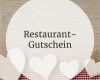 Gutschein Restaurant Vorlage Luxus Gutschein Edelfinger Hof