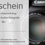 Gutschein Vorlage Fotoshooting Einzigartig Verschenke Meinen Fotoworkshop Fotograf Kassel