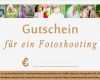 Gutschein Vorlage Fotoshooting Erstaunlich Gutschein Kaufen