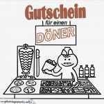 Gutschein Vorlage Geburtstag Lustig Großartig Gutschein Für Einen Döner