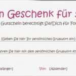 Gutschein Vorlage Urlaub Süß Gutschein Vorlage Word Download – Giga