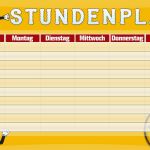 Gutscheinmagazin Vorlagen Großartig Stundenplan Zum Audrucken Kostenlose Vorlage Und Muster