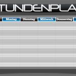 Gutscheinmagazin Vorlagen Inspiration Stundenplan Zum Audrucken Kostenlose Vorlage Und Muster