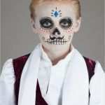 Halloween Schminken Vorlagen Angenehm Halloween Kinder Schminken Da De Los Muertos Make Up