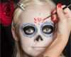 Halloween Schminken Vorlagen Großartig Halloween Kinder Schminken Da De Los Muertos Make Up