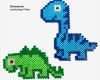 Hama Bügelperlen Vorlagen Wunderbar Dinos Hama Perler Beads Feiern Pinterest