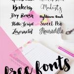 Handlettering Vorlagen Kostenlos Best Of 10 Kostenlose Schriftarten but First Create