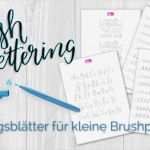 Handlettering Vorlagen Kostenlos Elegant Brush Lettering Lernen