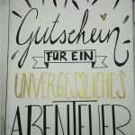 Handschrift Vorlagen Beste Another Handmade Handlettering Card &quot;voucher for An