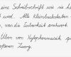 Handschrift Vorlagen Erstaunlich Schreibschrift