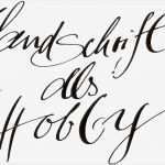 Handschrift Vorlagen Neu Handschrift Als Hobby 1 Der Anfang Hf 25