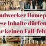 Handwerker Homepage Vorlagen Bewundernswert Handwerker Homepage Diese Inhalte Dürfen Nicht Fehlen