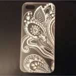 Handyhüllen Vorlage Zum Ausdrucken Cool iPhone 5 Cover Hülle Schale Henna Handy Telefon Für