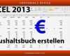 Haushaltsbuch Excel Vorlage Mac Cool Haushaltsbuch Erstellen Excel