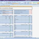Haushaltsbudget Excel Vorlage Beste Persönliches Monatliches Bud