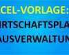 Hausverwaltung Excel Vorlage Kostenlos Erstaunlich Excel Vorlage Wirtschaftsplan Hausverwaltung