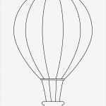 Heißluftballon Basteln Vorlage Cool Simple Hot Air Balloon Coloring Page