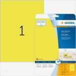 Herma Special Etiketten Vorlage Einzigartig Herma Etiketten Neon Gelb 210x297mm Special A4 Lasercopy