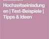 Hochzeitseinladungen Texte Vorlagen Wunderbar Die Besten 25 Hochzeitseinladung Text Ideen Auf Pinterest