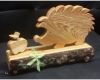 Holzfiguren Vorlagen Kostenlos Genial Deko Holz Igel Mit Teelicht Oder Apfel Herz Deko