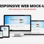 Homepage Design Vorlagen Erstaunlich Responsive Web Mock Up Product Mockups On Creative Market
