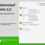 Html Seite Vorlage Neu Lebenslauf Muster Berufserfahrene – Bewerbungsprofi Net