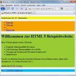 Html5 Vorlage Einzigartig HTML5 Lernen Neue Strukturierende Elemente