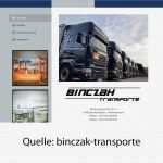 Immobilienmakler Homepage Vorlagen Erstaunlich Binczak Transporte – Professionelle Websites Erstellen