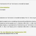 Impressum Vorlage Best Of Impressum Für Institutionen Der Tu Darmstadt – Webteam