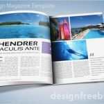 Indesign Vorlagen Hübsch Free Adobe Indesign Magazine Template Indesign