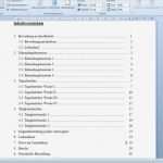 Inhaltsangabe Vorlage Hübsch Problem Bei Inhaltsverzeichnis Mir Microsoft Word Erstellen