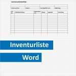 Inventarliste Excel Vorlage Süß Gratis Inventurliste Zum Ausdrucken